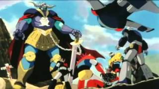 Vignette de la vidéo "batalla de los super robots de go nagai"