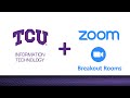 Zoom Spotlight Session: Breakout Rooms