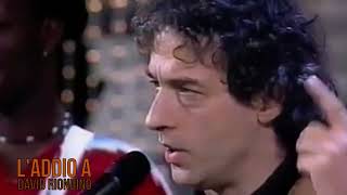 L Addio A David Riondino Scrisse Maracaibo Di Lu Colombo