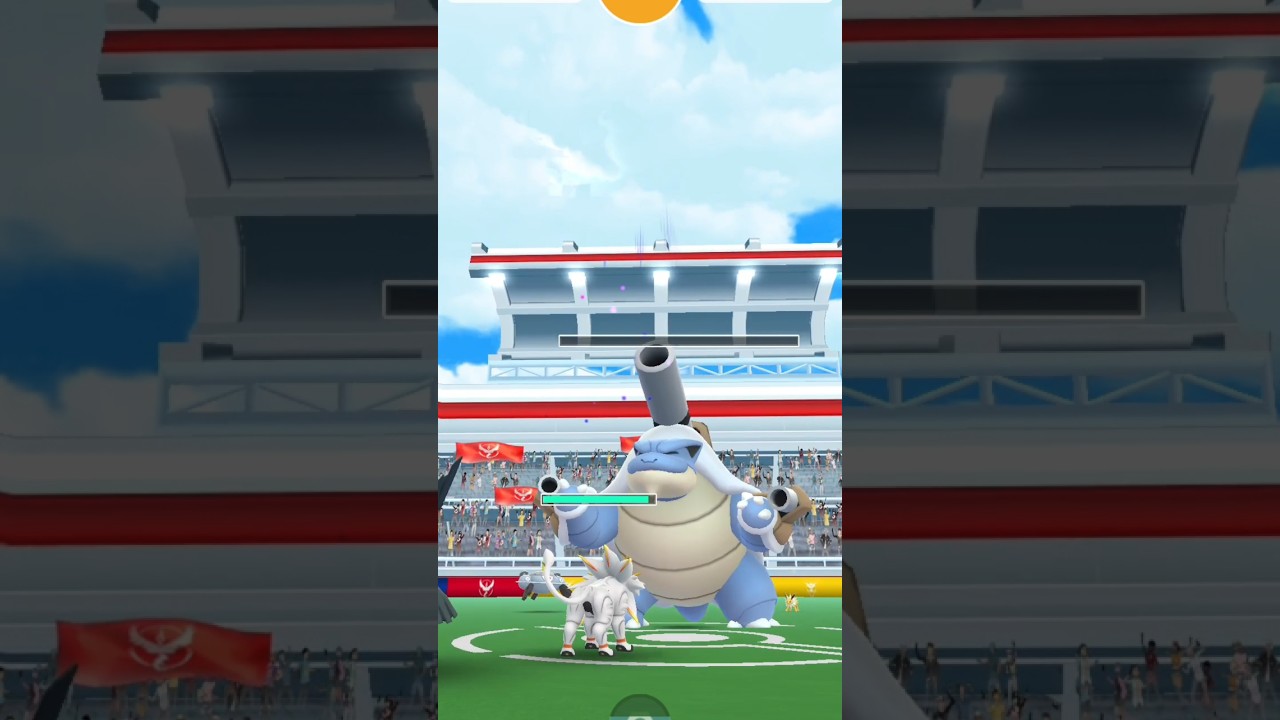 I Raid First time Mega Blastoise in Pokémon GO! 