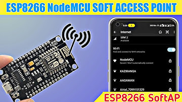 Esp8266 NodeMCU Wifi Access Point | Esp8266 Wifi SoftAP Mode | NodeMCU Wifi hotspot | Hindi