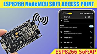 Esp8266 NodeMCU Wifi Access Point | Esp8266 Wifi SoftAP Mode | NodeMCU Wifi hotspot | Hindi screenshot 3