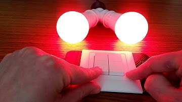 ZigBee with ConBee II, Feller "Energy Harvesting" switch and two Müller Licht E27 bulbs