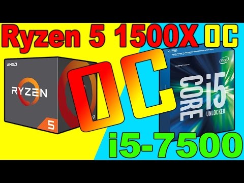 AMD RYZEN 5 1400 OC VS INTEL i5-7400 | GTX 1060 | DX11 ...