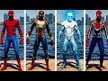 SPIDER MAN PS4 All Suits And Suit Powers UNLOCKED Free Roam Gameplay (SPIDERMAN PS4)
