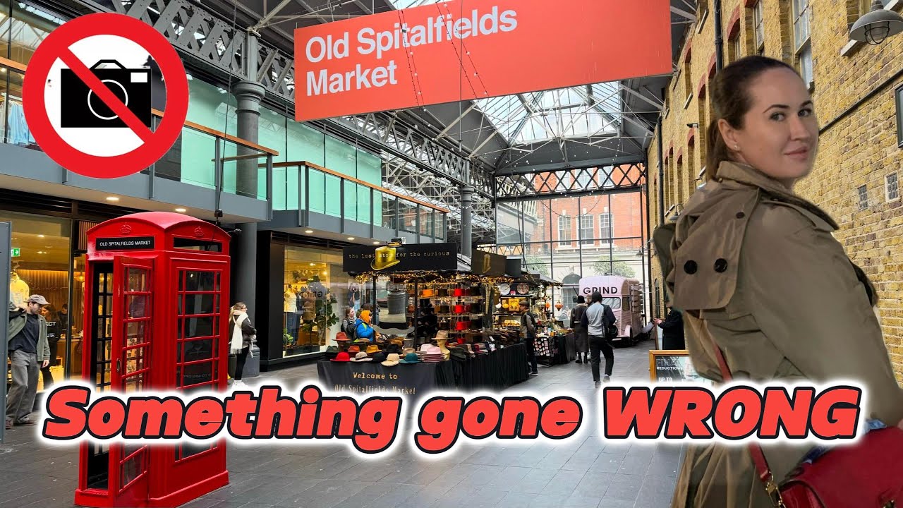 Old Spitalfields Market: exploring for the FIRST time
