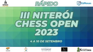 Niterói Chess Open será realizado até domingo (10), no H Niterói