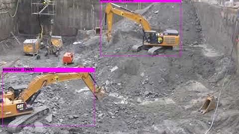 Automated Excavator Detection and Tracking