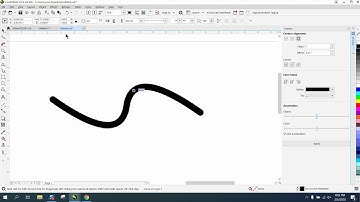 Corel Draw Tips & Tricks Contour a open line