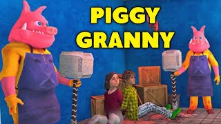 Scary Piggy Granny Horror Game : By Death Mansion Full Gameplay (Android,ios) screenshot 2