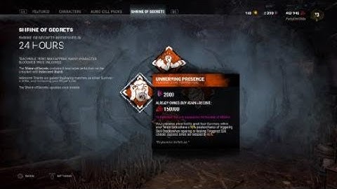 Dead by Daylight shrine of secrets June 14, 2022
