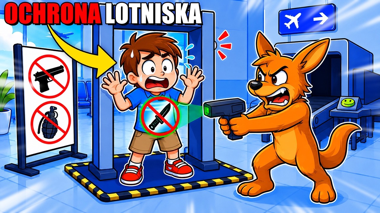 ZOSTAŃ OCHRONIARZEM NA LOTNISKU w Roblox!