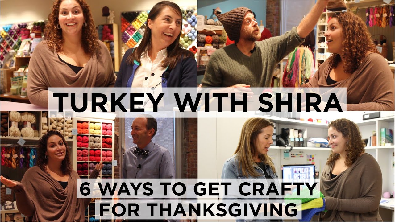 Tea with Shira #12 6 Ways to Get Crafty for Thanksgiving!