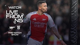 SANTI CAZORLA ON THE SHOW | LIVE FROM N5 | Arsenal vs Ipswich Town | Pre-match show | Premier League @arsenal