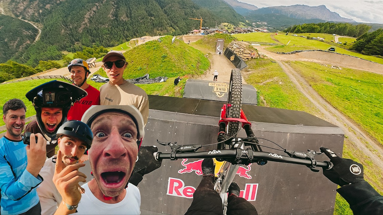 Geisteskranke MTB Action bei den Swatch Nines in Sölden!