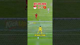 Penalti Evandra Florasta Menangkan Indonesia 2-1 atas Vietnam, Garuda Muda Juara Grup!
