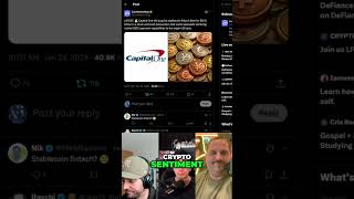 Ledger IPO & Capital One Buys Brex: HUGE Crypto News! #shorts