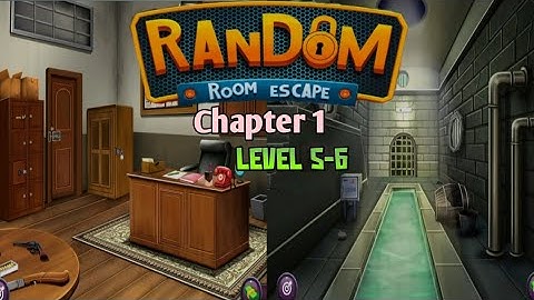Random room escape - Door Exit  (chapter 1) level 5-6 walkthrough gameplay র্যান্ডম রুম এস্কেপ গেম