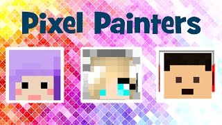 WE'RE ALL ARTIST  Pixel Painters  Minecraft Mini Game