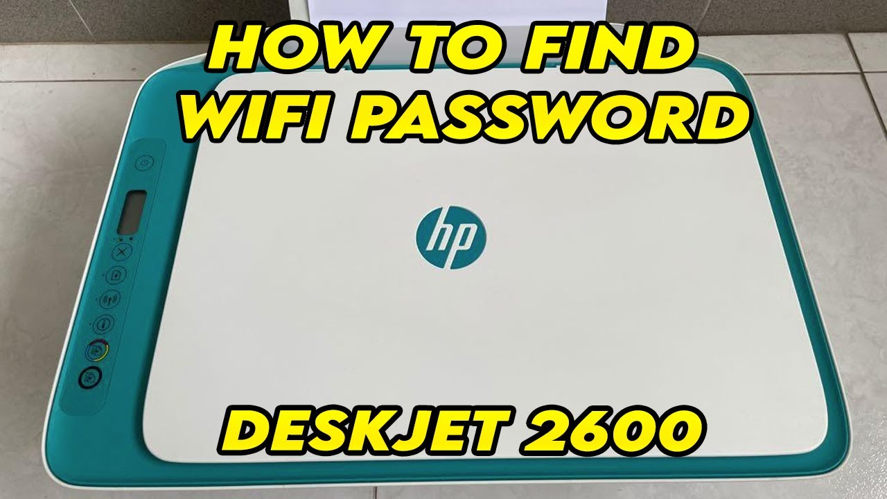 HP DeskJet 2710e Printer Password. 