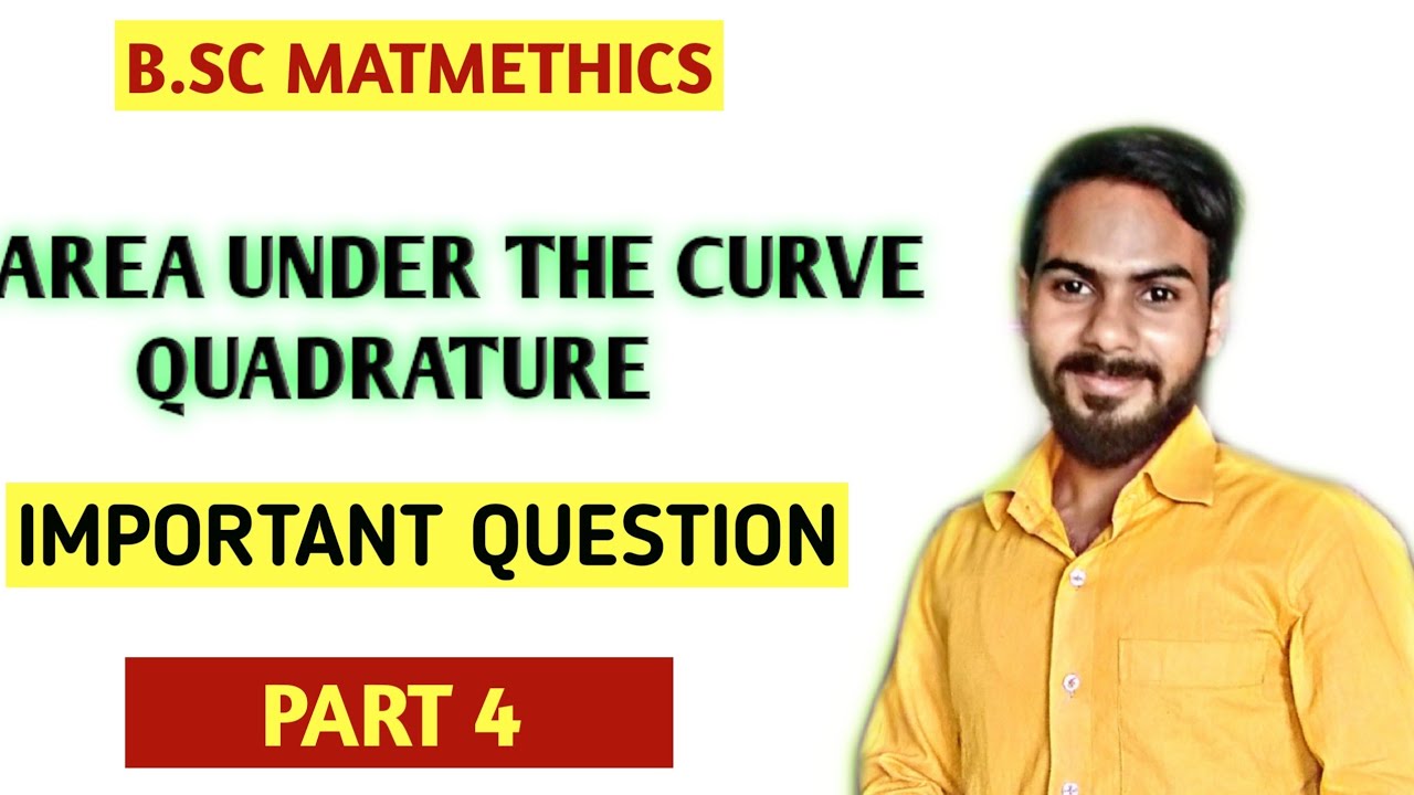 problems on area under the curve part 4 - YouTube
