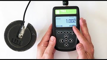 How to change the number of decimal places on the TRX Strain Gauge Sensor Display