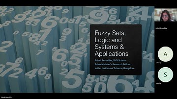 Fuzzy Sets, Logic and Systems & Applications - Week 1