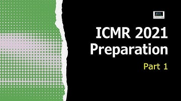 ICMR JRF 2021 exam preparation part 1