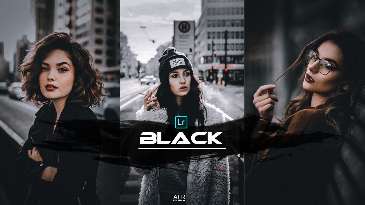 Black Tones (Moody) Presets - Lightroom Mobile Presets | Black Moody | Black Tones Filters