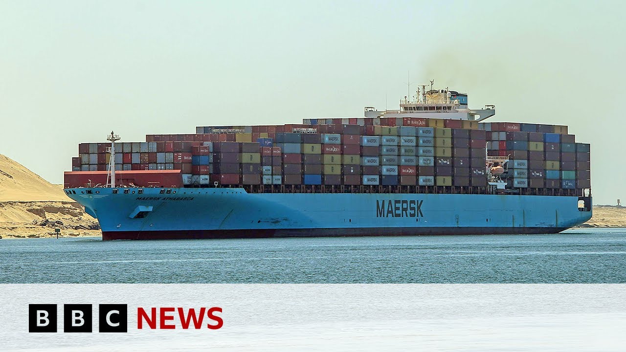 Shipping firms stop Red Sea routes after attacks | BBC News