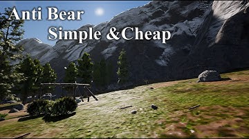 Icarus - How To Out Build A BEAR! - Simple Survival