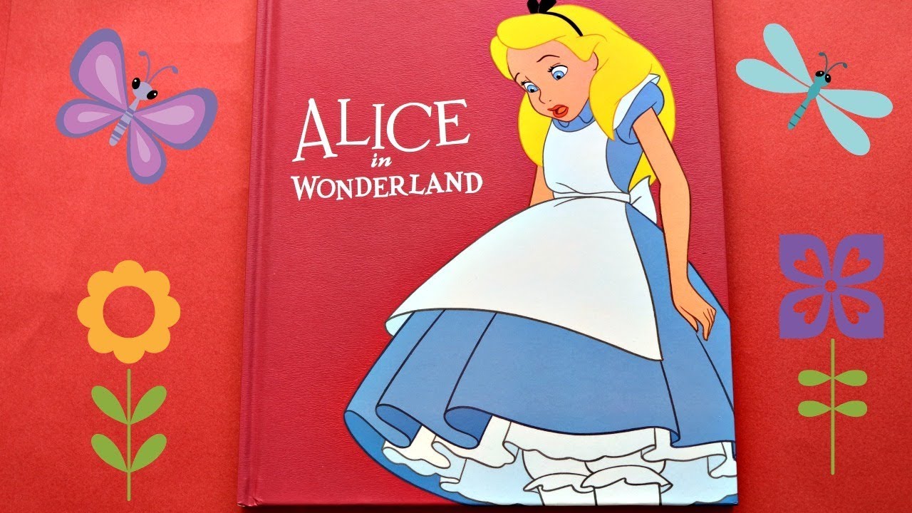 Walt Disney Alice In Wonderland Story Read Along Book And Record | Hot ...