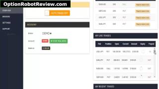 Option Robot 1k Demo Account Review   WATCH ME TRADE! OptionRobot com Free Demo Account Review