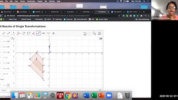 HOW TO USE GEOGEBRA TO TRANSLATE OBJECTS