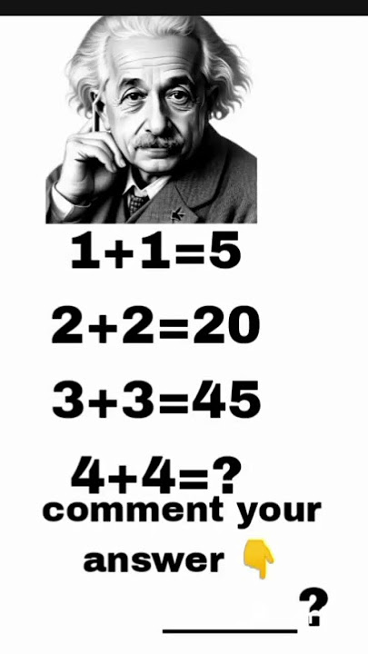 1 1=5/2 2=20/3 3=45/4 4=?⬇️ comment your answer 👇#logicpuzzle