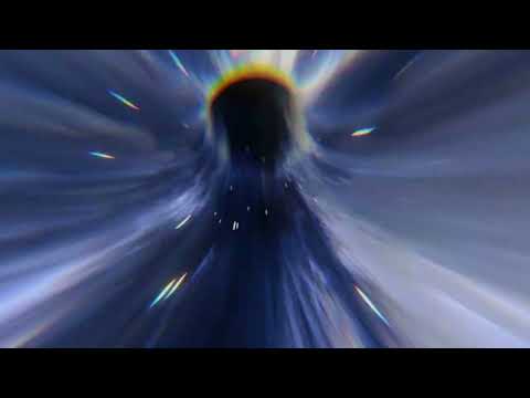 4K-HD - Artificial Worm Hole - Changing Galaxies Through the Wormhole Animation