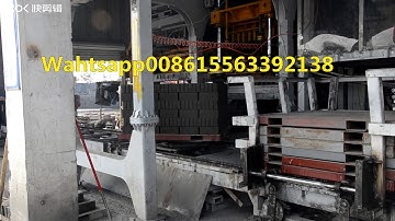 MT18-25 pallets free concrete block machine