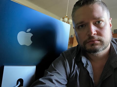 iMac 24' unboxing