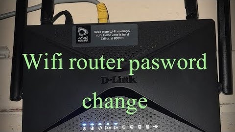 How to change WiFi password Dlink Dir-853 Router #500subs @musavermobile7218