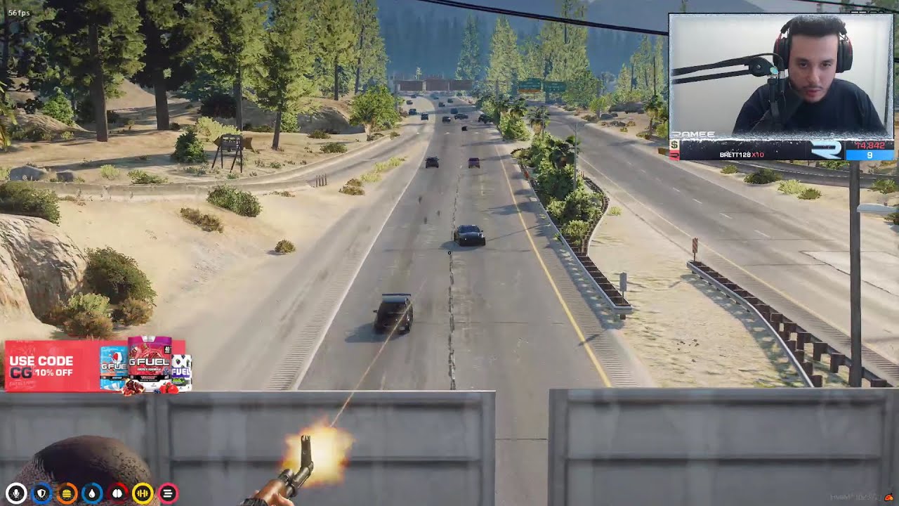 Chang Gang Clap BSK then use Hit & Run Tactics on the WHOLE PD | GTA RP NoPixel 3.0