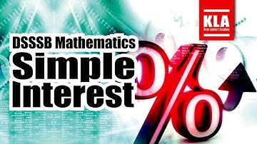 DSSSB Math Simple Interest By Kiran Prakashan