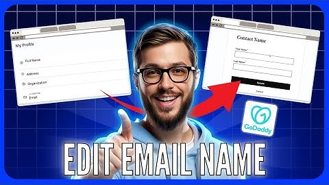How To Edit Email Name In GoDaddy (EASY)