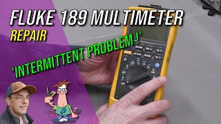 No.123  Fluke 189 Multimeter Repair