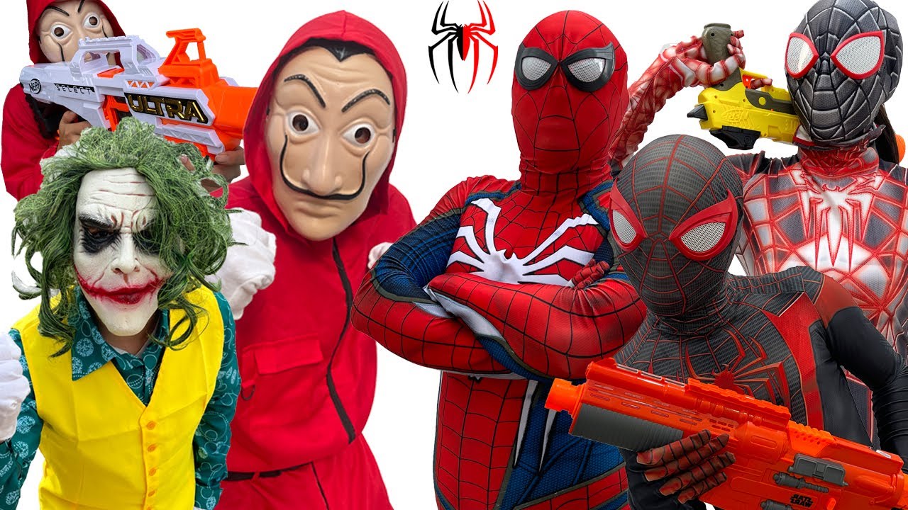TEAM SPIDER MAN VS BAD GUY TEAM MORNING ROUTINES In REAL LIFE MORE 