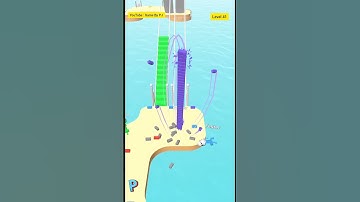 Game : bridge race level 41 ; game play ; #gameplay #bridgerace #gaming #level41 #game #race