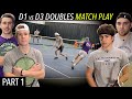 NCAA D1 vs D3 Men's Doubles Match Play - UW-Whitewater (Part 1)