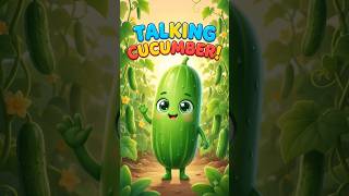 🥒 Talking Cucumber | Healthy Food for Kids | Fun Learning #Shorts#youtube #youtubeshorts