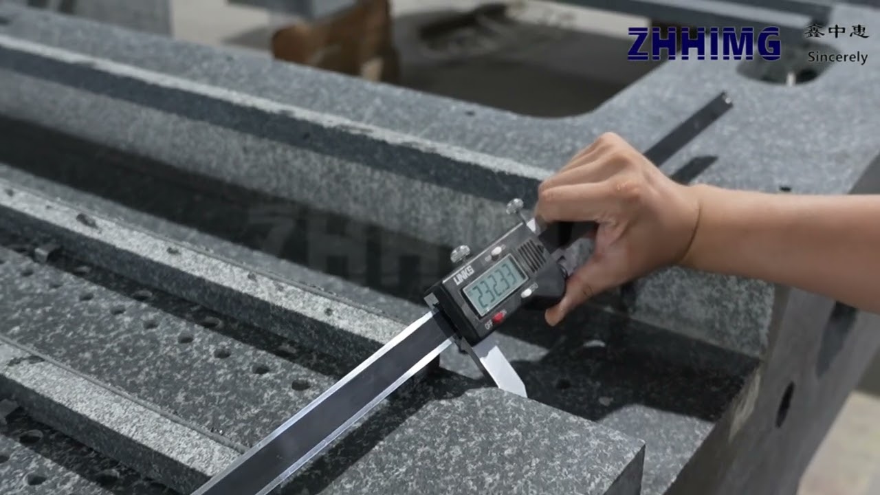 ZHHIMG Precision Granite Components Manufacturing | Quality-Controlled CNC Stone Cutting Process