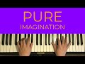 Willy Wonka - Pure Imagination (Piano Tutorial Lesson)