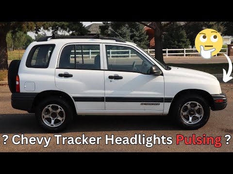 Chevrolet Tracker headlights and electrical pulsing